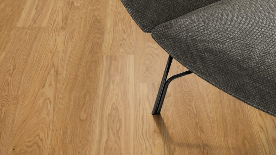 Parquet Tarkett, Pure, Oak Nature Plank, 1-strip, 2 sides bevelled, mat lacquer – 3
