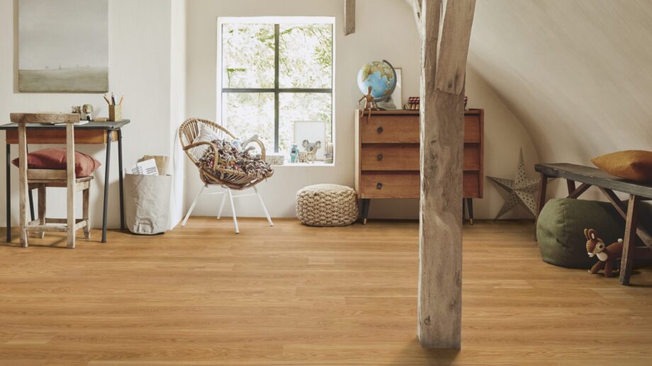Parquet Tarkett, Pure, Oak Nature Plank, 1-strip, 2 sides bevelled, Proteco Natura mat lacquer – 8