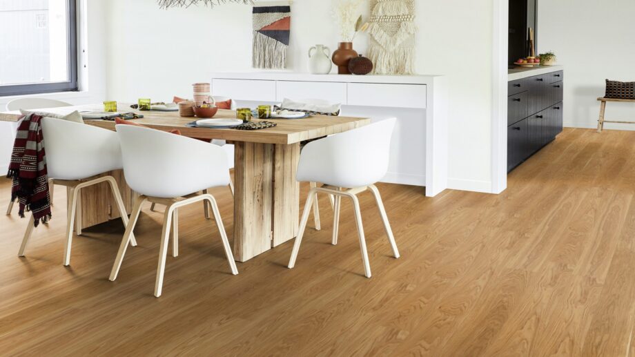 Parquet Tarkett, Pure, Oak Nature Plank 13mm, 1-strip, 2 sides bevelled, mat lacquer – 3