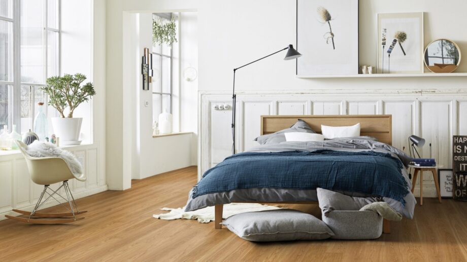 Parquet Tarkett, Pure, Oak Nature Plank 13mm, 1-strip, 2 sides bevelled, mat lacquer – 6