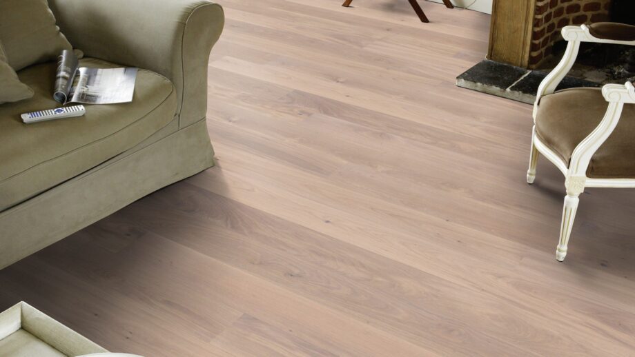 Parquet Tarkett, Shade, Oak Satin White Plank, 1-strip, 2 sides bevelled, Proteco Hardwax Oil – 3