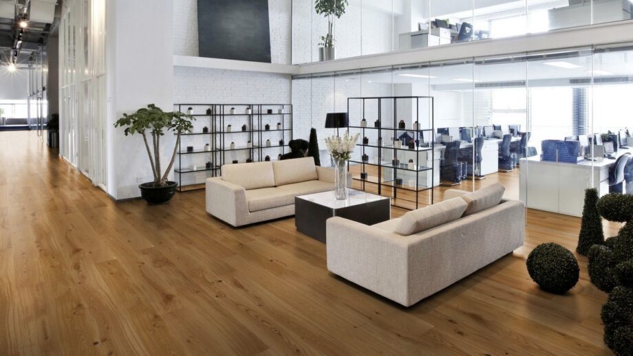Parquet Tarkett, Vintage, Oak Chester, brushed, 2 sides beveled, 1-strip, indentation marks, Proteco Hardwax Oil – 5