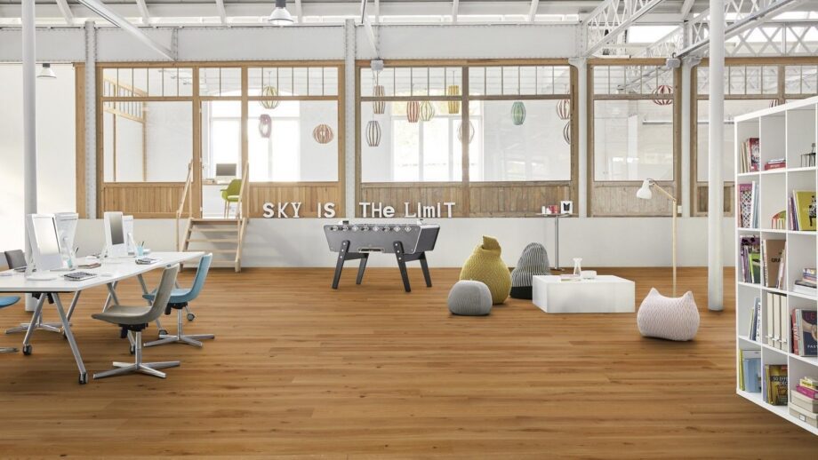Parquet Tarkett, Vintage, Oak Chester, brushed, 2 sides beveled, 1-strip, indentation marks, Proteco Hardwax Oil – 6