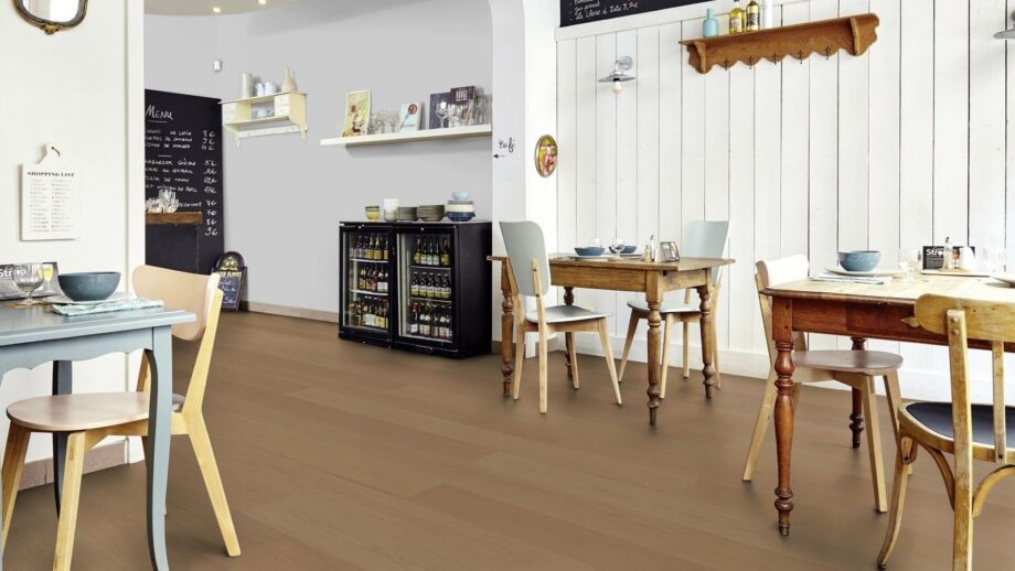 Parquet Tarkett, Vintage, Oak Montpellier, brushed, 2 sides beveled, 1-strip, partial saw marks, Proteco Hardwax Oil – 3