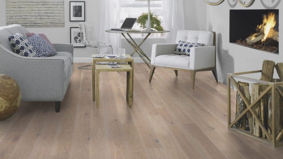 Parquet Tarkett, Vintage, Oak Uppsala, brushed, 2 sides beveled, 1-strip, partial saw marks, Proteco Hardwax Oil – 4