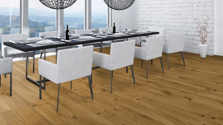 Parquet Weitzer Oak Charisma Rustic, 1-strip, brushed, matt lacquered – 3