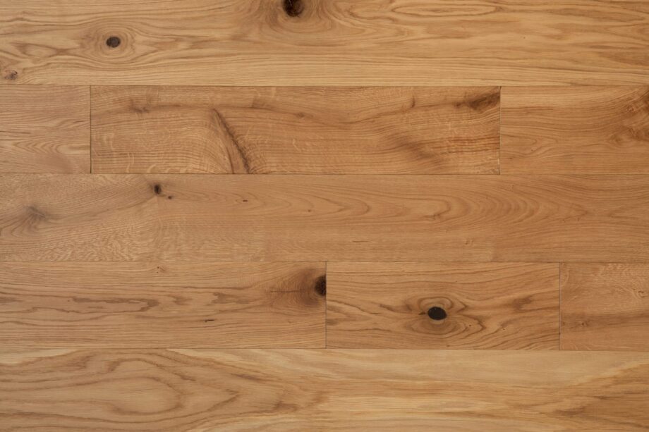 Solid oak country floorboards 150mm, beveled 4 sides, sanded, unfinished – 2