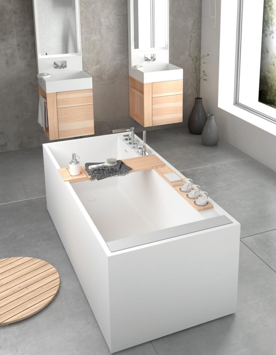 Bathtub PAA INFINITY matt silkstone – 2