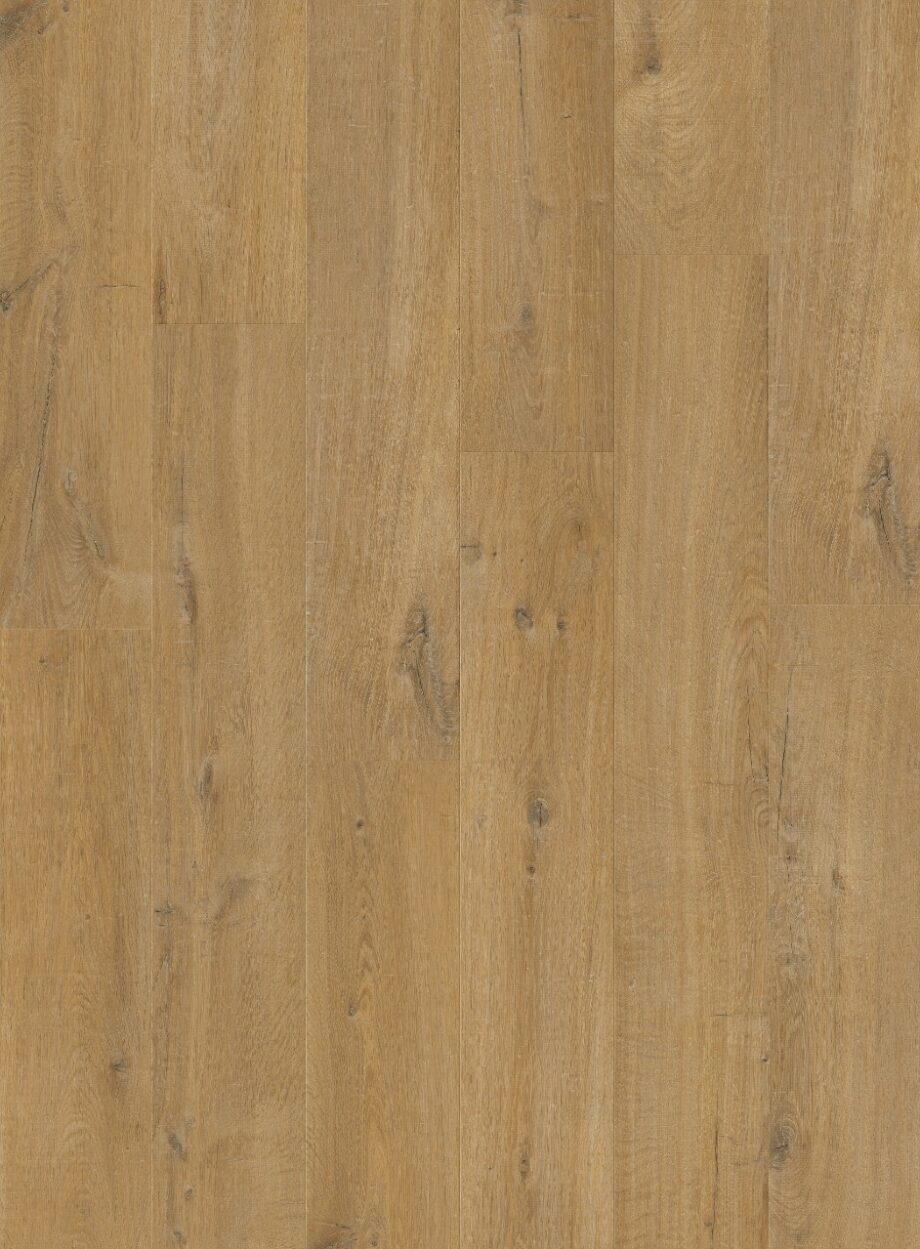 Vinyl parquet SPC Quick Step cotton oak deep natural alpha medium planks, beveled