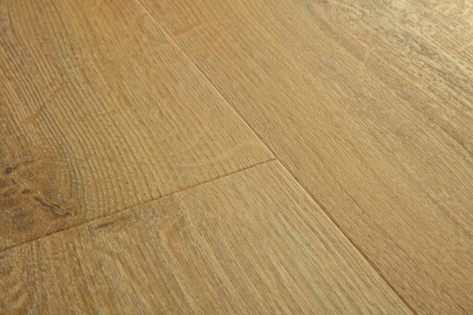 Vinyl parquet SPC Quick Step botanic smoked oak alpha medium planks, beveled