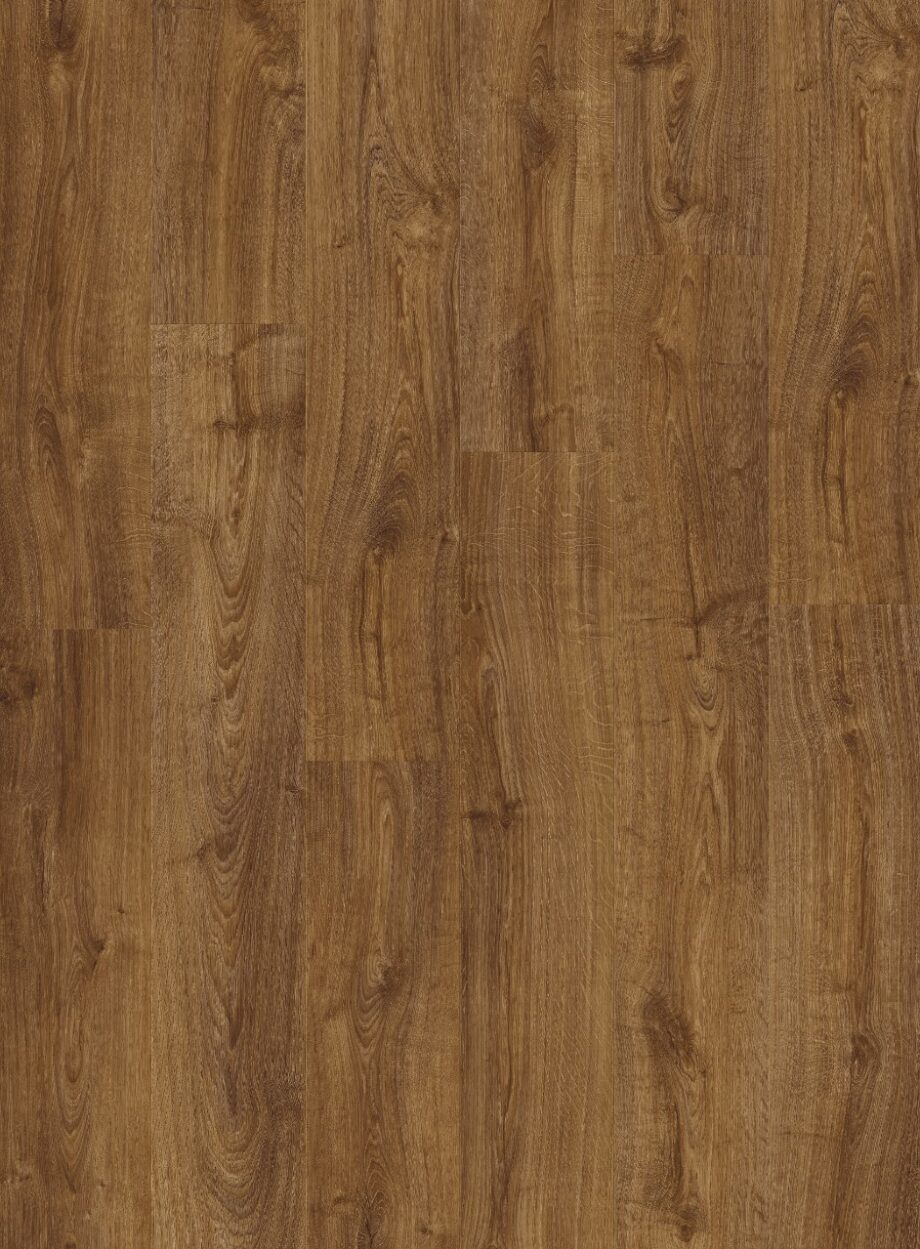 Vinyl parquet SPC Quick Step autumn oak brown alpha medium planks, beveled