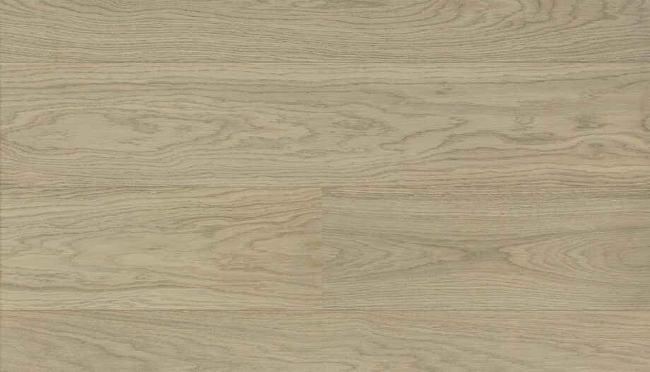 Parquet oak, nordic s sandstone original, 1-strip, brushed, beveled, extra matte lacquer 5%