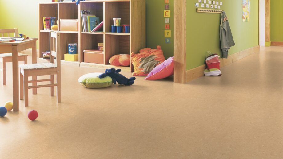 Linoleum floor Gerflor Marmorette 0098 Desert Beige