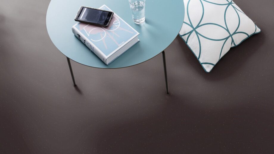 Linoleum floor Gerflor Lino Art Metallic 0074 Burned Siena – 3
