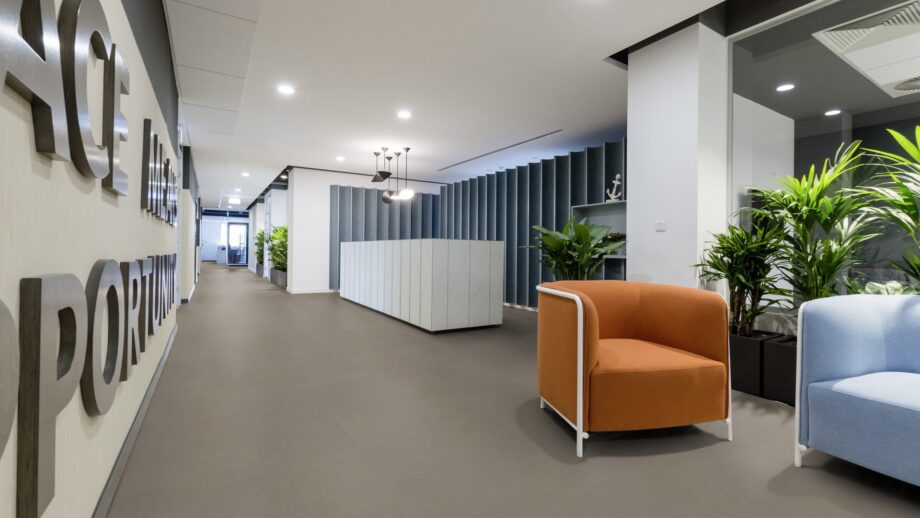 Linoleum floor Gerflor Lino Art Urban 0559 Vintage Grey – 2