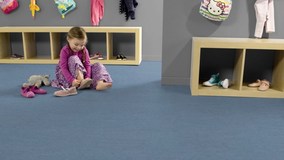 Linoleum floor Gerflor Marmorette 0023 Dusty Blue – 4