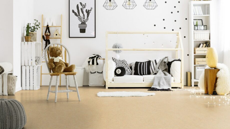 Linoleum floor Gerflor Marmorette 0040 Light Sahara – 3