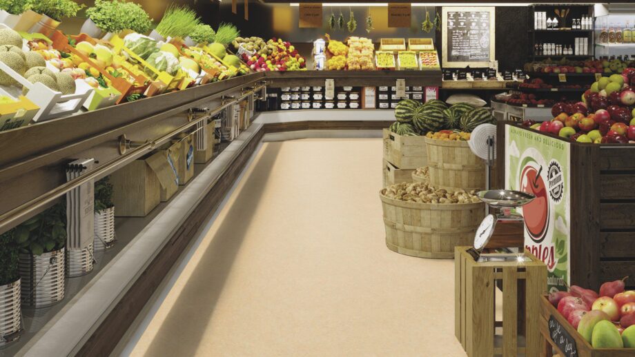 Linoleum floor Gerflor Marmorette 0040 Light Sahara – 6