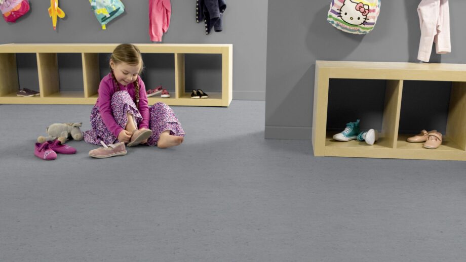Linoleum floor Gerflor Marmorette 0055 Ash Grey – 3