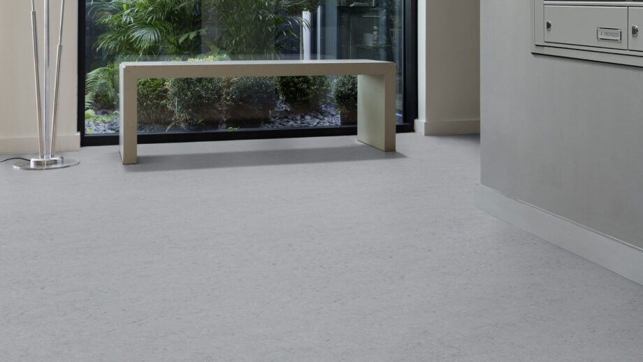 Linoleum floor Gerflor Marmorette 0055 Ash Grey – 4