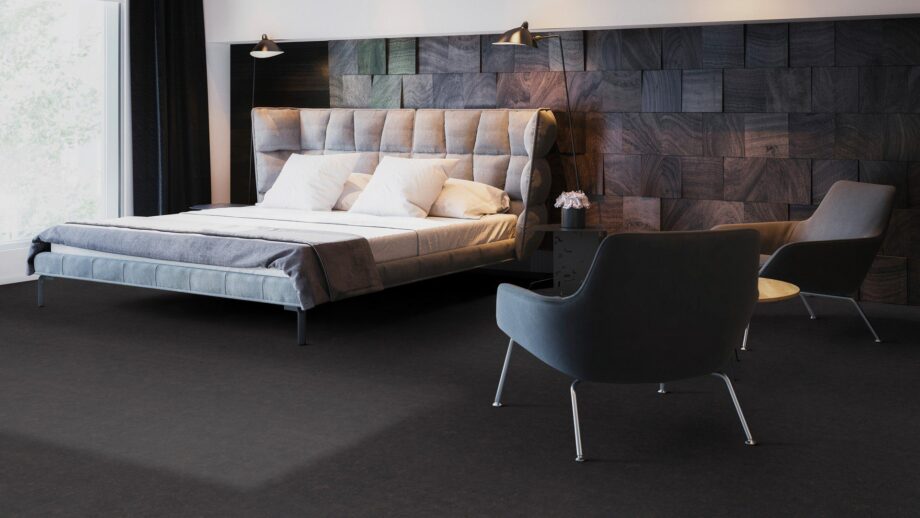 Linoleum floor Gerflor Marmorette 0096 Midnight Grey – 4