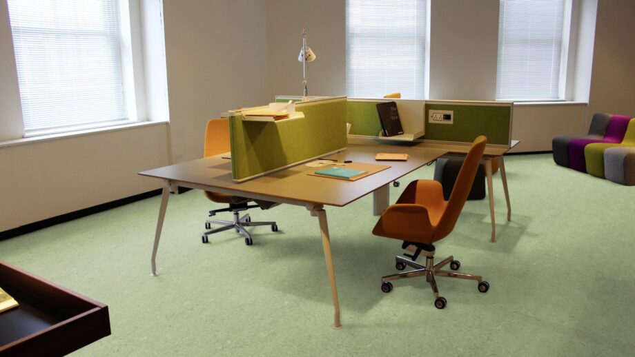 Linoleum floor Gerflor Marmorette 0130 Antique Green – 4