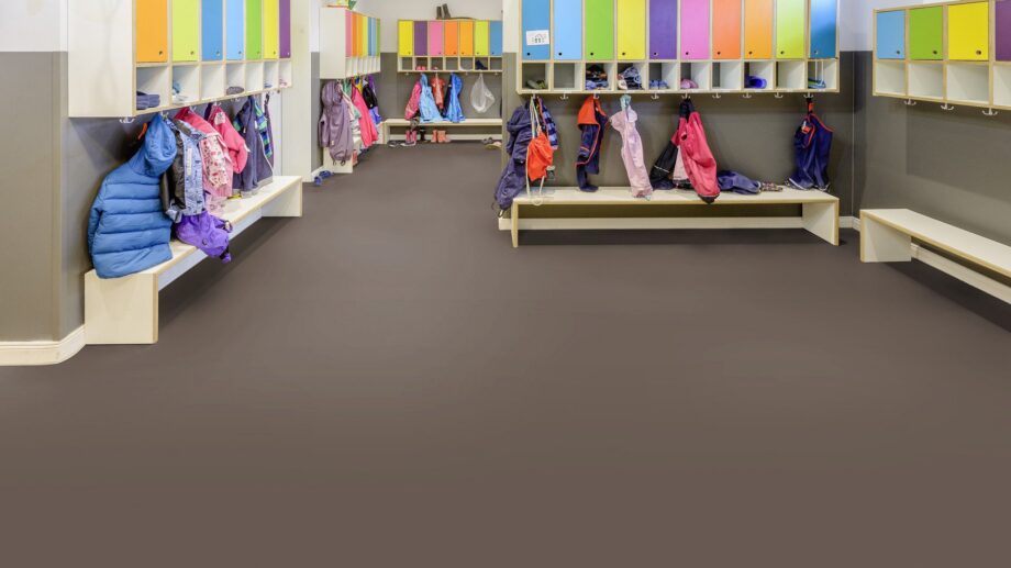 Linoleum Uni Walton Acoustic Plus 19 dB 0058 Clay Grey – 2