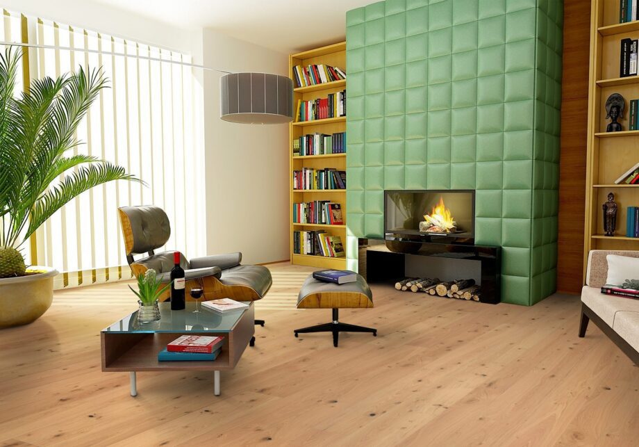 Parquet Oak Kno 4 sides beveled, brushed, matt lacquered – 3