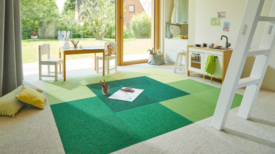 Carpets from cashmere goat wool Tretford Interland 622 Wasabi