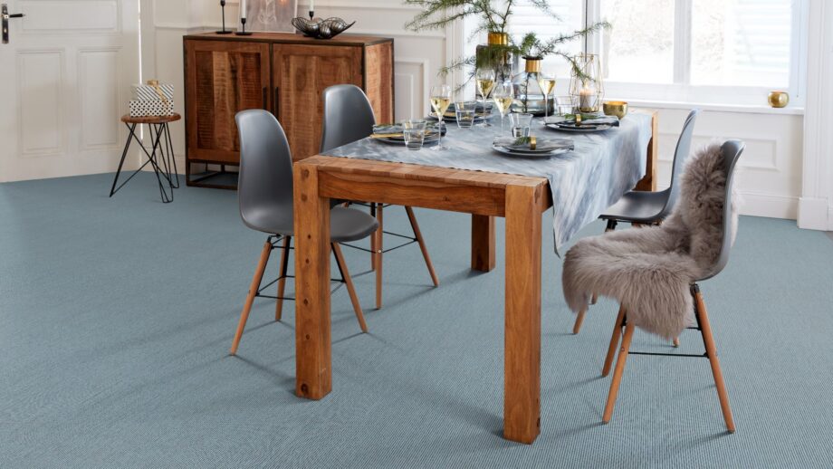 Carpet flooring from cashmere goat wool Tretford Interland 641 Arctic