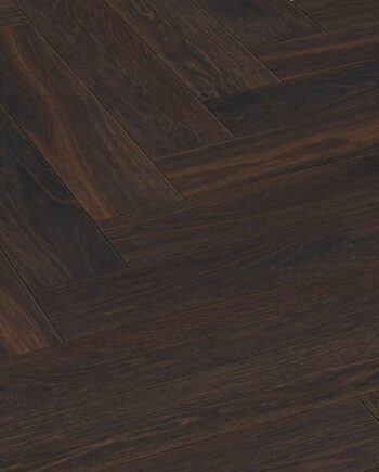 Parquet Meister Harmonious Smoked Oak, brushed, 1-strip, matt lacquered PS500 Herringbone