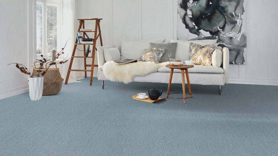 Carpet flooring from cashmere goat wool Tretford Interland 641 Arctic