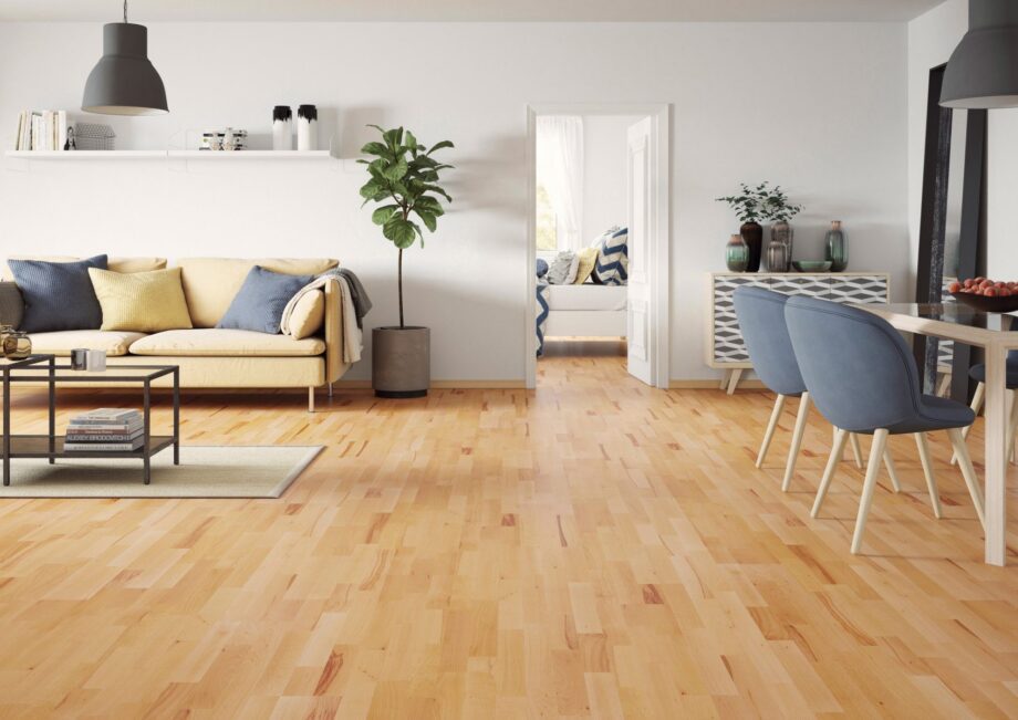 Parquet Beech, Molti Masuria, 3-strip, lacquer – 3