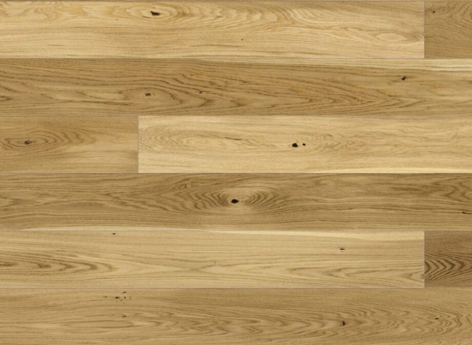 Parquet Oak Grand, 1-strip, 4 sides beveled, mat lacquered