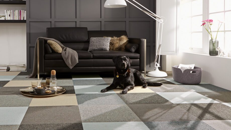 Carpet flooring from cashmere goat wool Tretford Interland 611 Pear