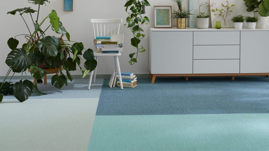 Carpet flooring from cashmere goat wool Tretford Interland 627 Lagoon – 3