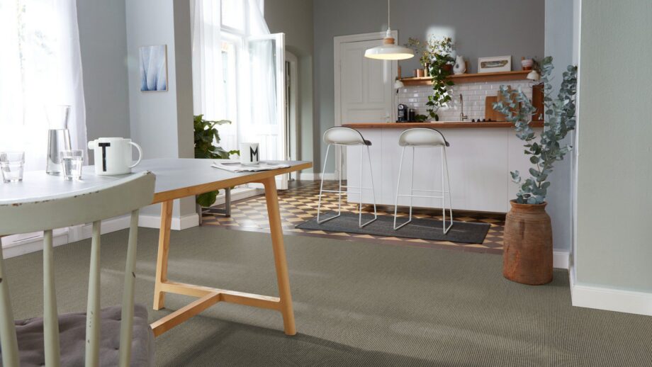 Carpet flooring from cashmere goat wool Tretford Interland 642 Thyme – 2