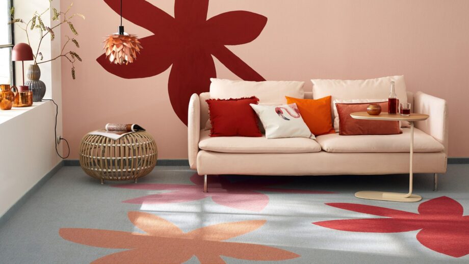Carpet flooring from cashmere goat wool Tretford Interland 640 Ice – 2