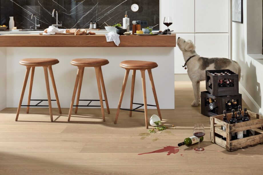 Parquet Meister Lindura Natural Champagne Oak brushed 1-strip matt lacquered 8922 – 4
