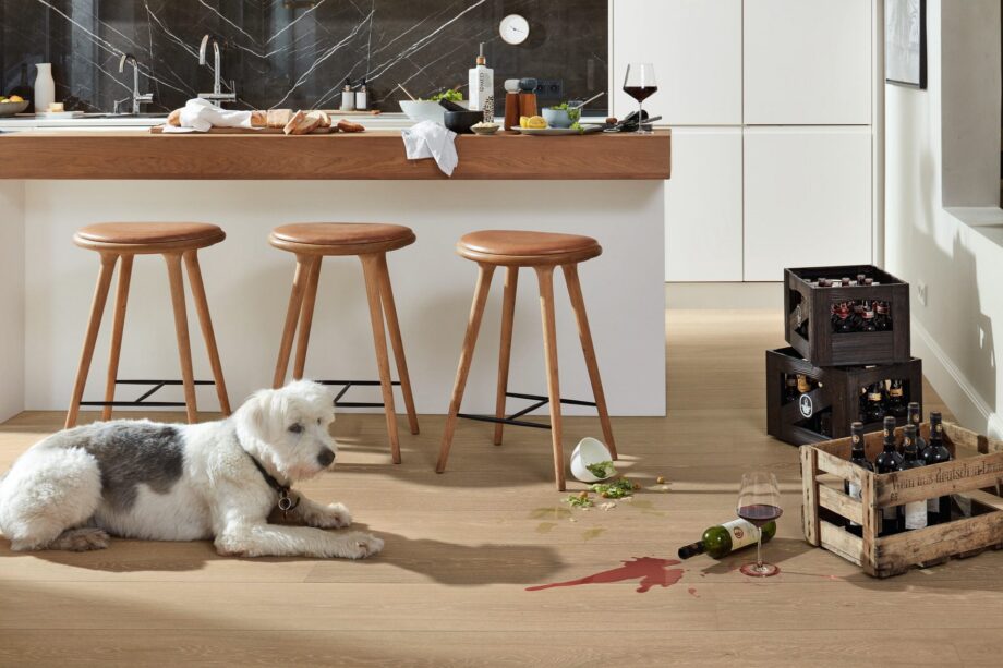 Parquet Meister Lindura Natural Champagne Oak brushed 1-strip matt lacquered 8922 – 5