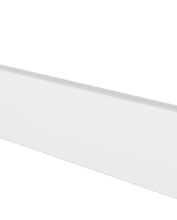 Skirting boards pine finished with white paint 12x58mm