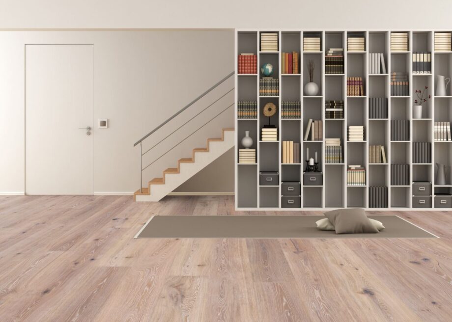 Parquets Trinity Oak Rustical 1-strip beveled hand scraped brushed whitewash white oiled – 9
