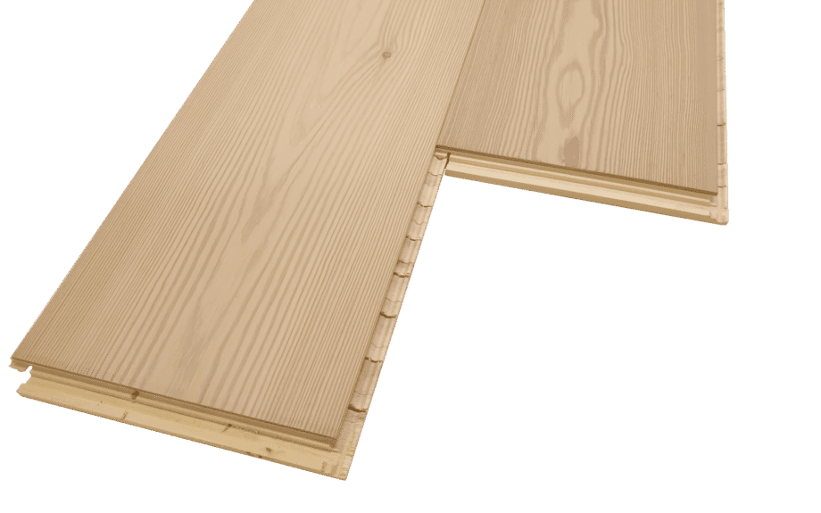 Parquet floors Siberian Larch Rustical 1-strip beveled brushed white oiled – 3