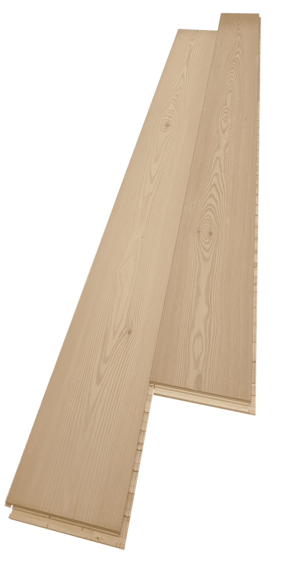 Parquet floors Siberian Larch Rustical 1-strip beveled brushed white oiled – 4
