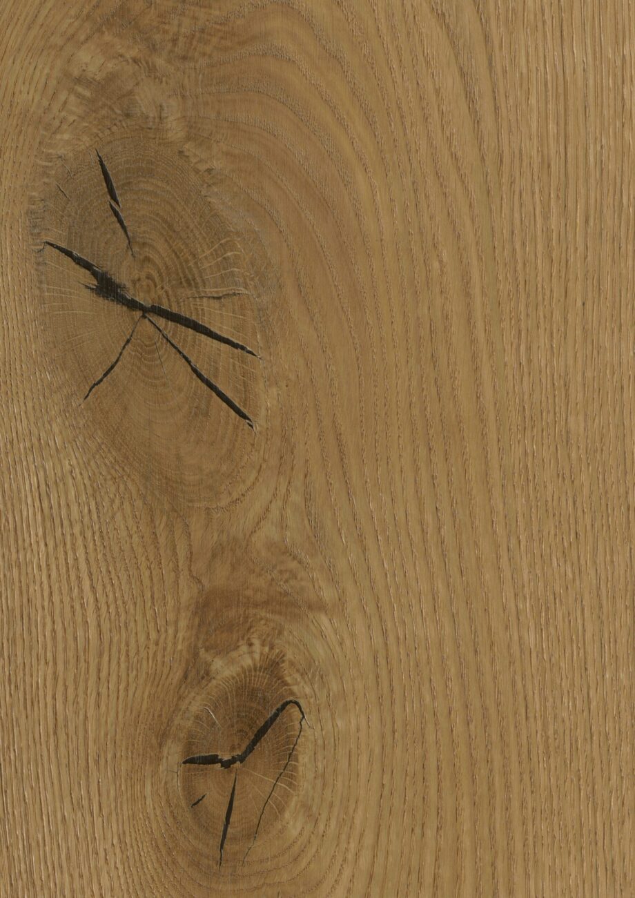 Parquet floor Oak Trinity Rustical 1-strip beveled brushed oiled 305mm – 2