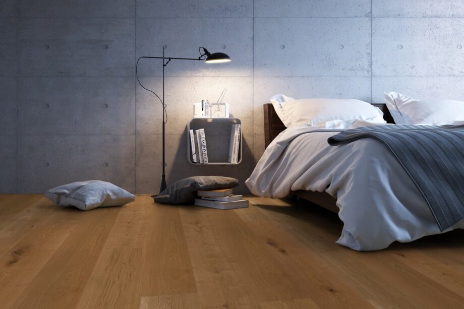 Parquet floor Oak Trinity Rustical 1-strip beveled brushed oiled 305mm – 8