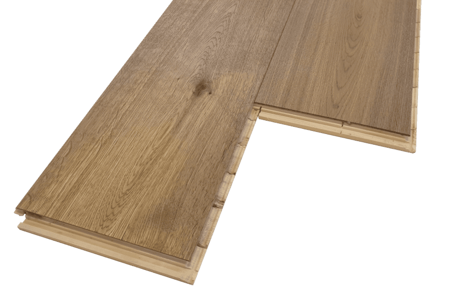Parquet Smoked Oak Rustical 1-strip beveled brushed matt lacquered 189mm – 5