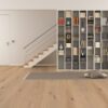 Wooden Parquet Oak Trinity Rustical beveled brushed white oiled 305mm – 11