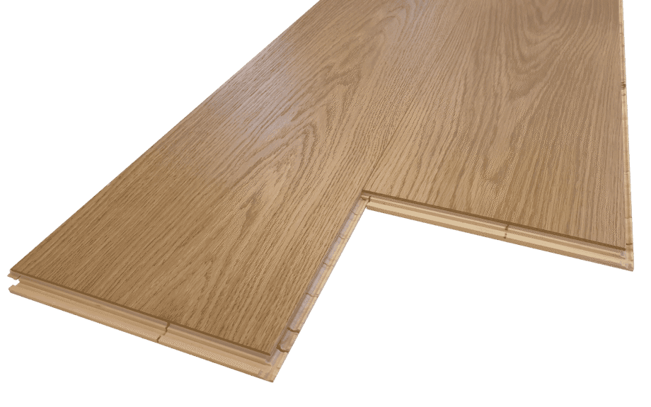 Parquet Trinity Oak Natur 1-strip beveled brushed oiled – 3