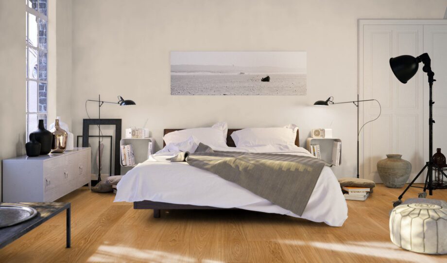 Parquet Trinity Oak Natur 1-strip beveled brushed oiled – 8